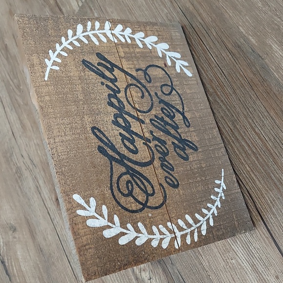 Happily Ever After Wooden Sign - Picture 3 of 3